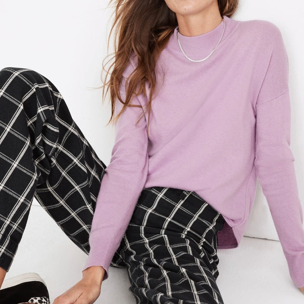 NWOT Madewell Ashbury Mockneck Sweater size XXS